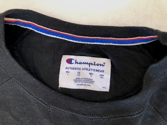 Sweat CHAMPION taille L Noir Homme – Champion – taille L 4