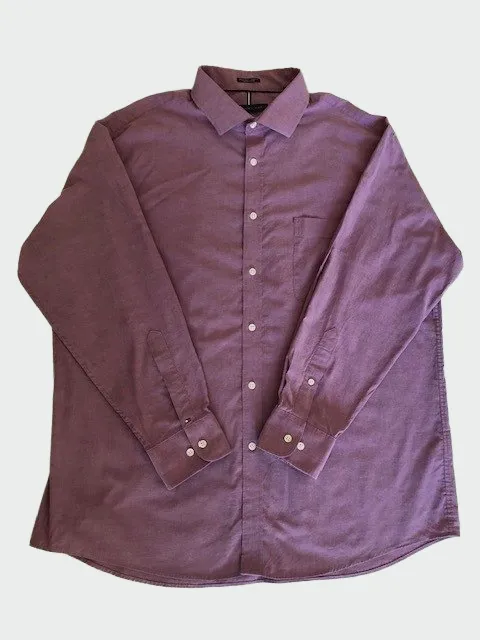 Chemise manches longues TOMMY HILFIGER taille L Lila Homme – Tommy Hilfiger – taille L 4