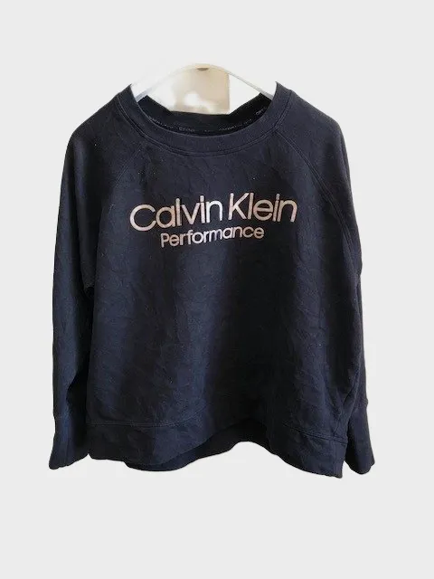Sweat CALVIN KLEIN Performance taille S Noir Femme – Calvin Klein – taille S 3