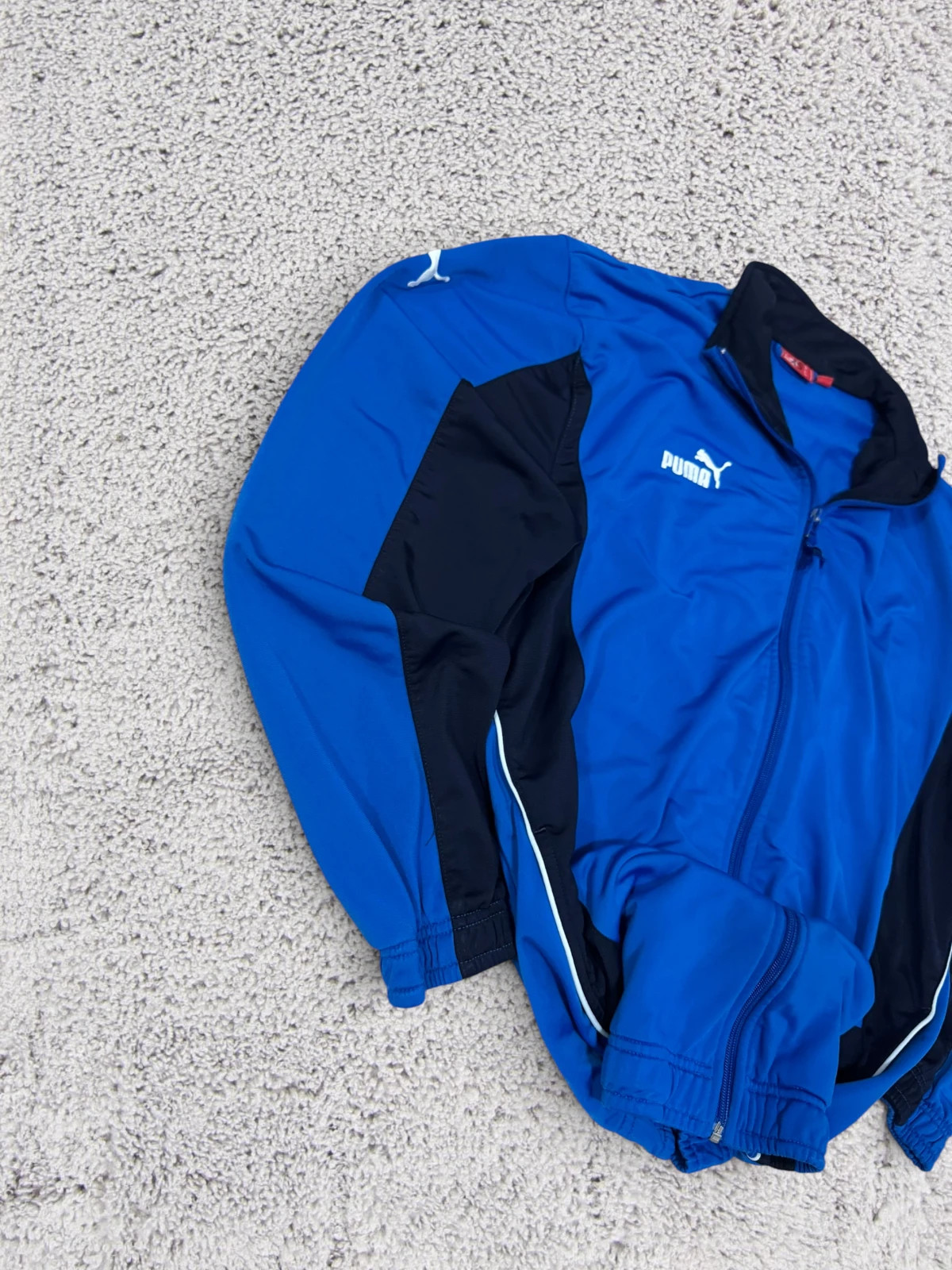 Vintage Puma SV Flieden Rion Sprudel Track Jacket Blue Black – Puma – taille M 2