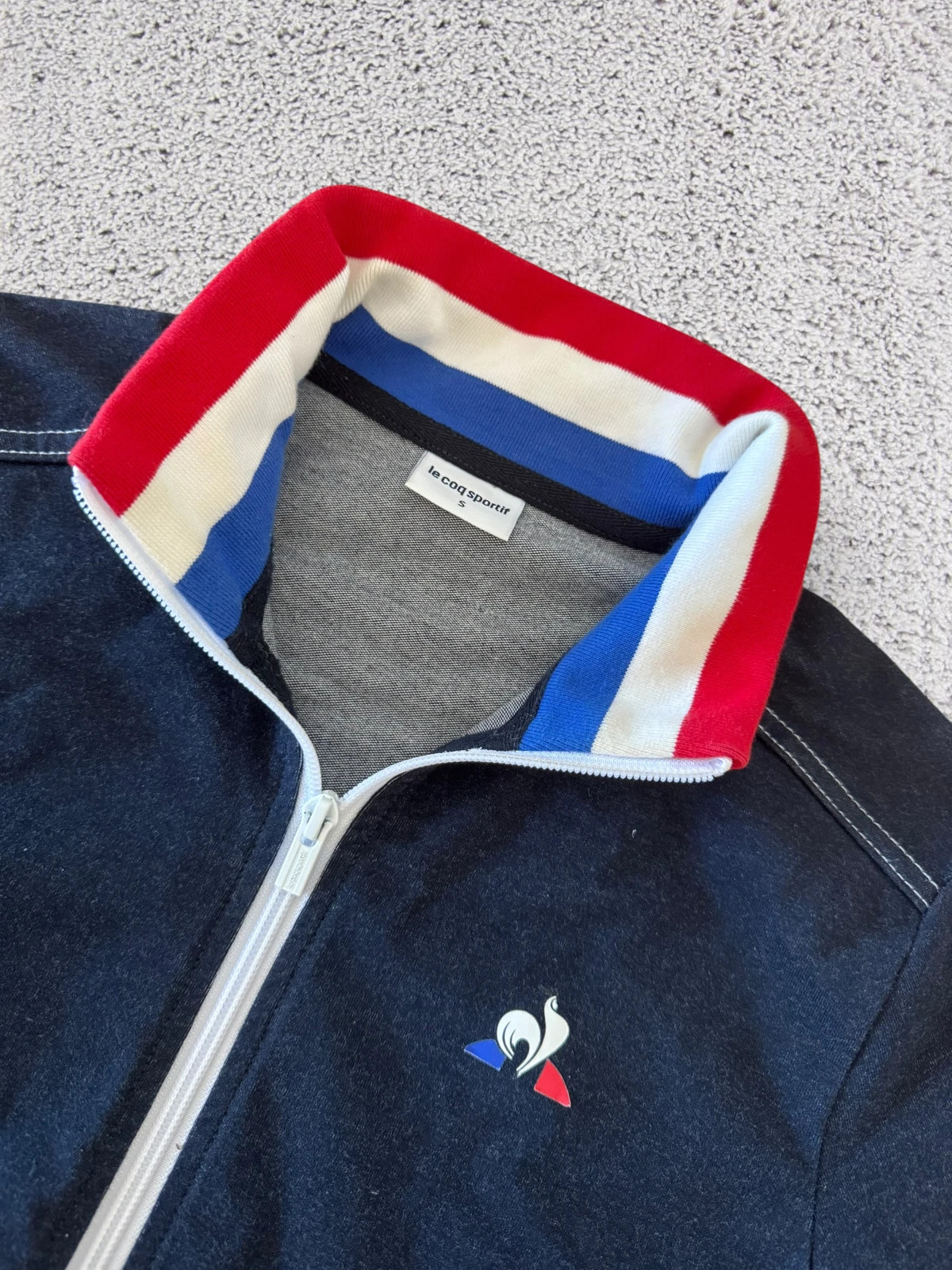Vintage Le Coq Sportif Track Jacket Navy Blue 90s Y2K – Le Coq Sportif – taille S 5