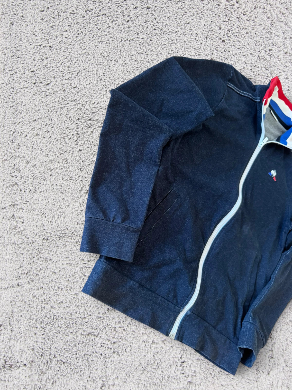 Vintage Le Coq Sportif Track Jacket Navy Blue 90s Y2K – Le Coq Sportif – taille S 2