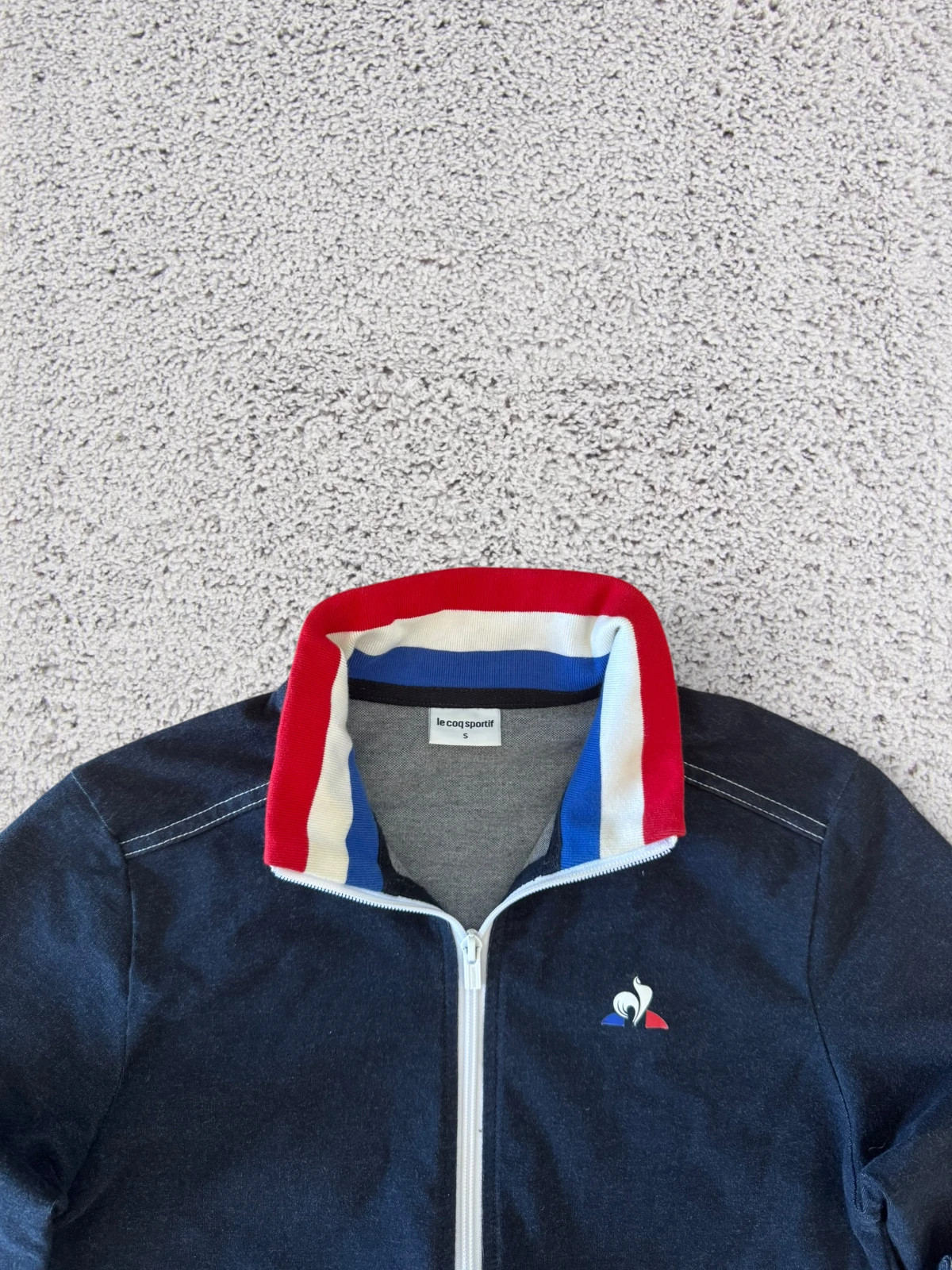 Vintage Le Coq Sportif Track Jacket Navy Blue 90s Y2K – Le Coq Sportif – taille S 4