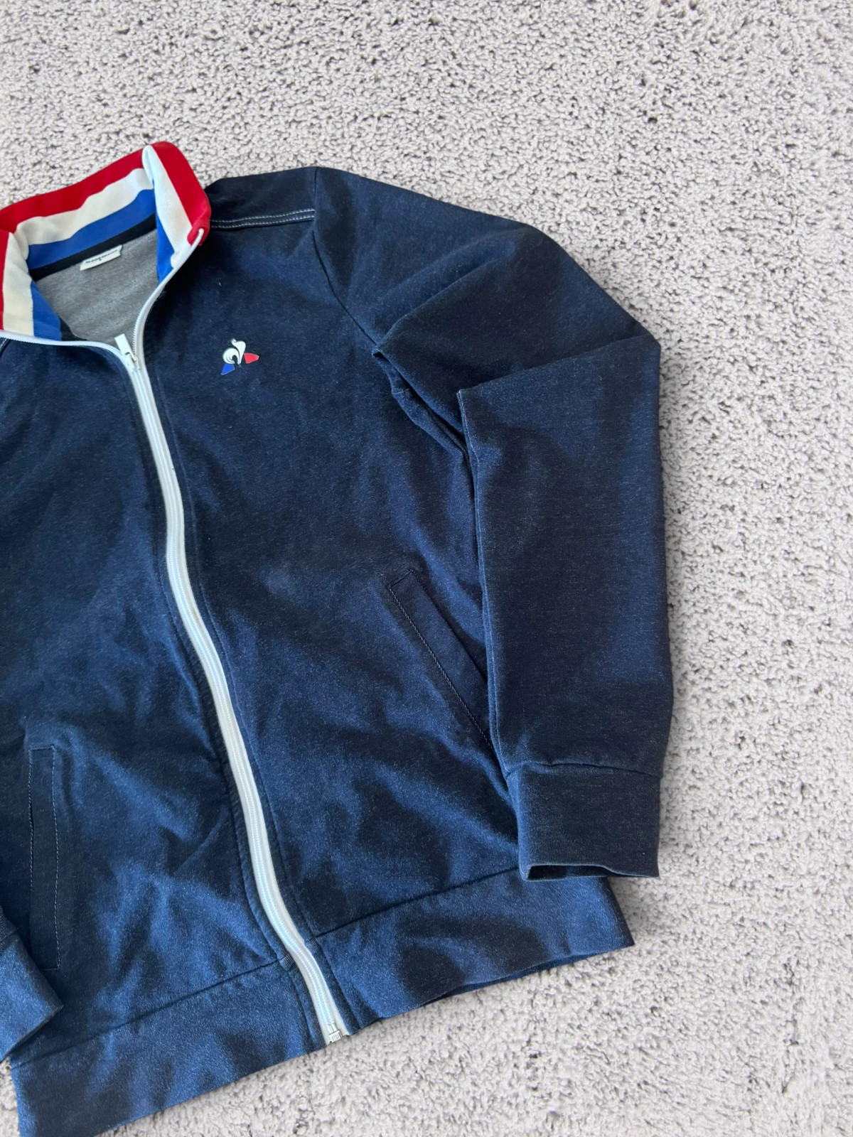 Vintage Le Coq Sportif Track Jacket Navy Blue 90s Y2K – Le Coq Sportif – taille S 3