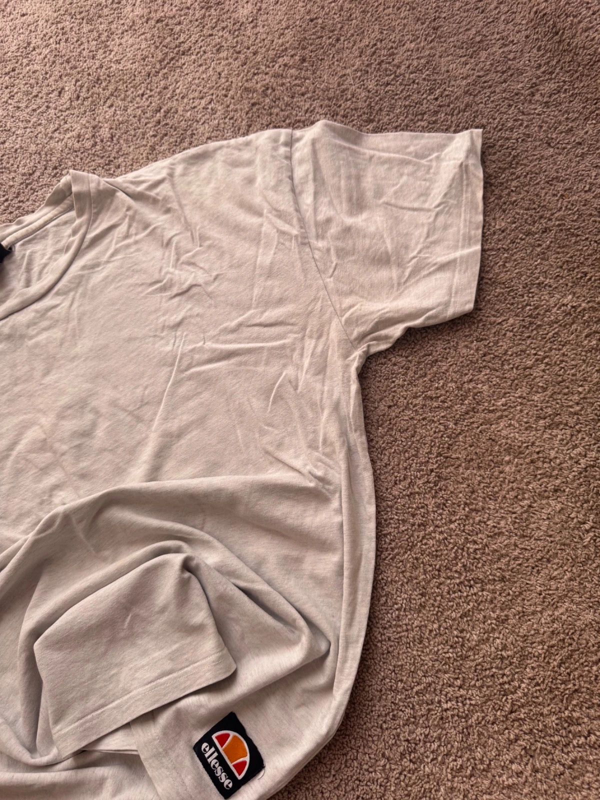 Ellesse Light Grey T-Shirt Vintage Y2K / Oversized Tee - Size L – Ellesse – taille L 3