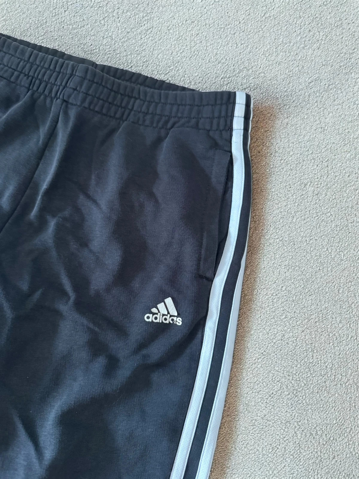 Retro Adidas 3 Stripes Tracksuits Pants Black Old School – adidas – taille S 4