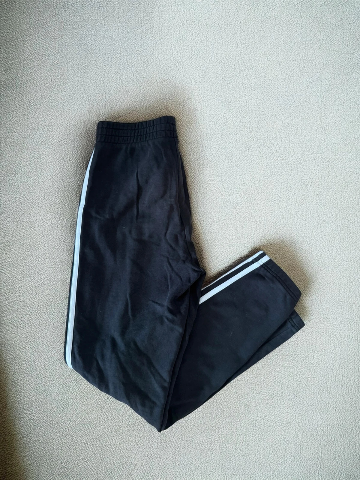 Retro Adidas 3 Stripes Tracksuits Pants Black Old School – adidas – taille S 5