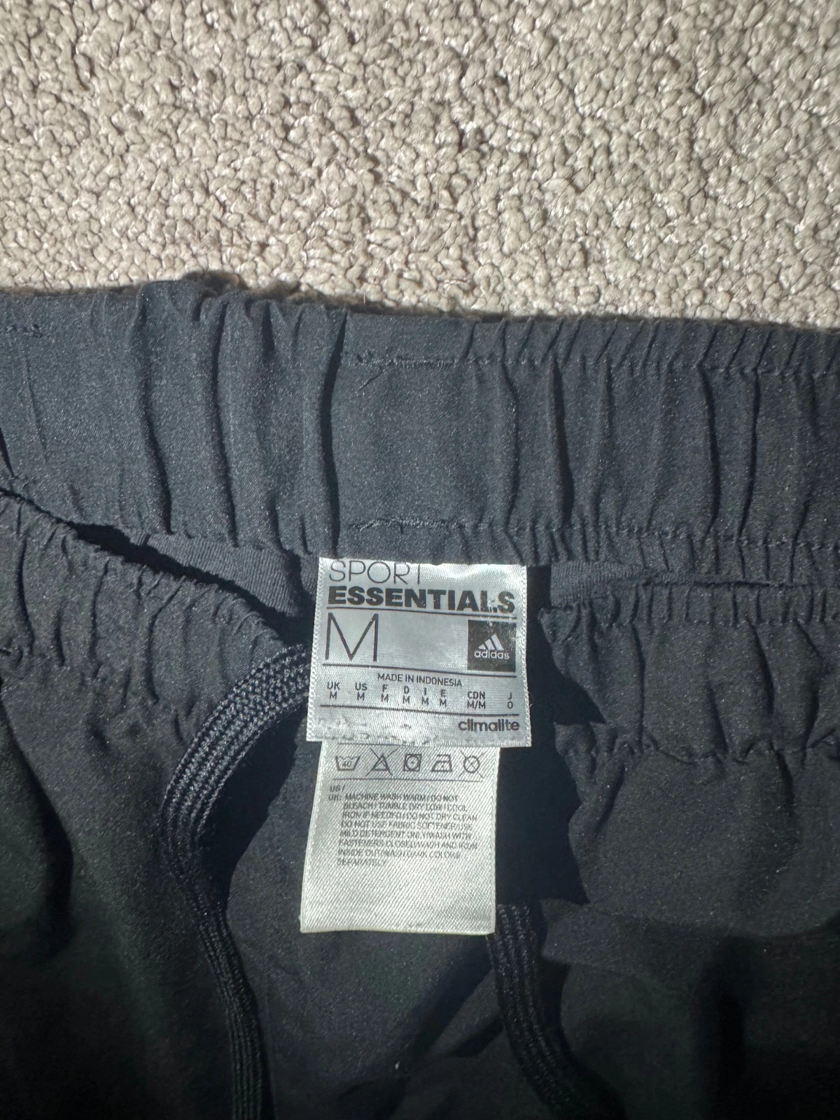 Adidas Climalite Vintage Y2K Black Track Pants - Size M | Y2K Sportswear – adidas – taille M 5