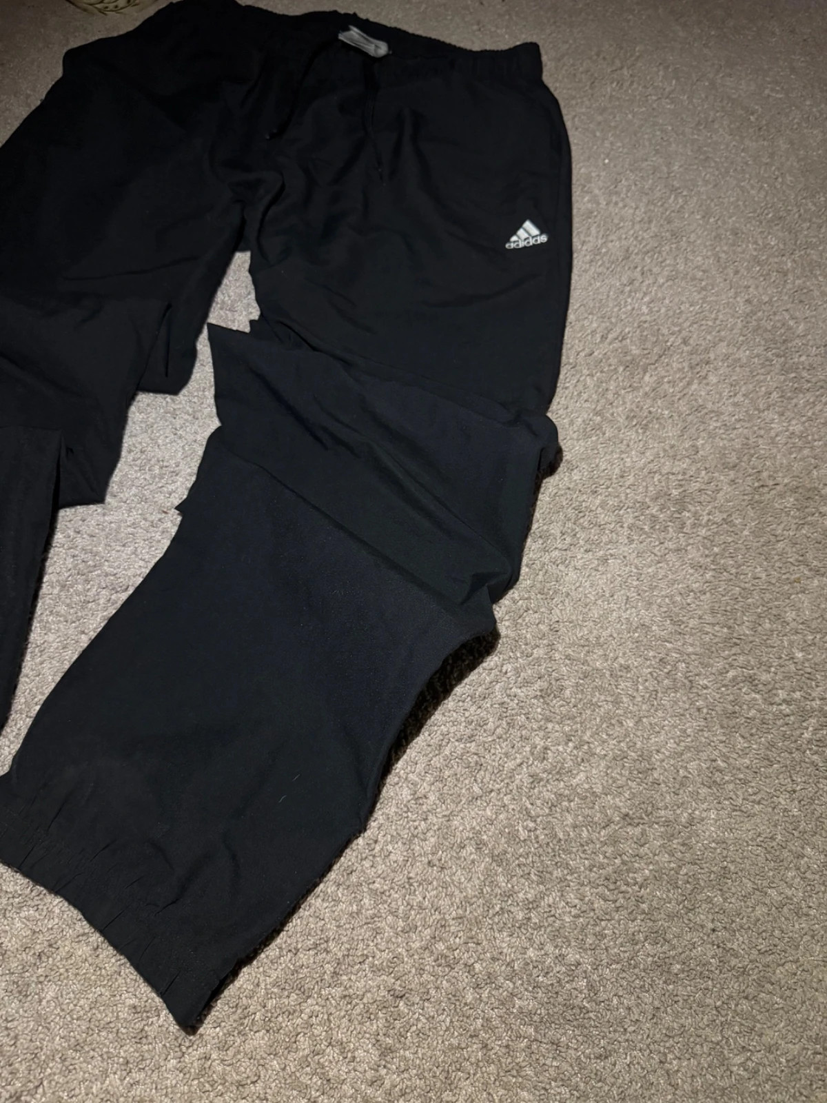Adidas Climalite Vintage Y2K Black Track Pants - Size M | Y2K Sportswear – adidas – taille M 3