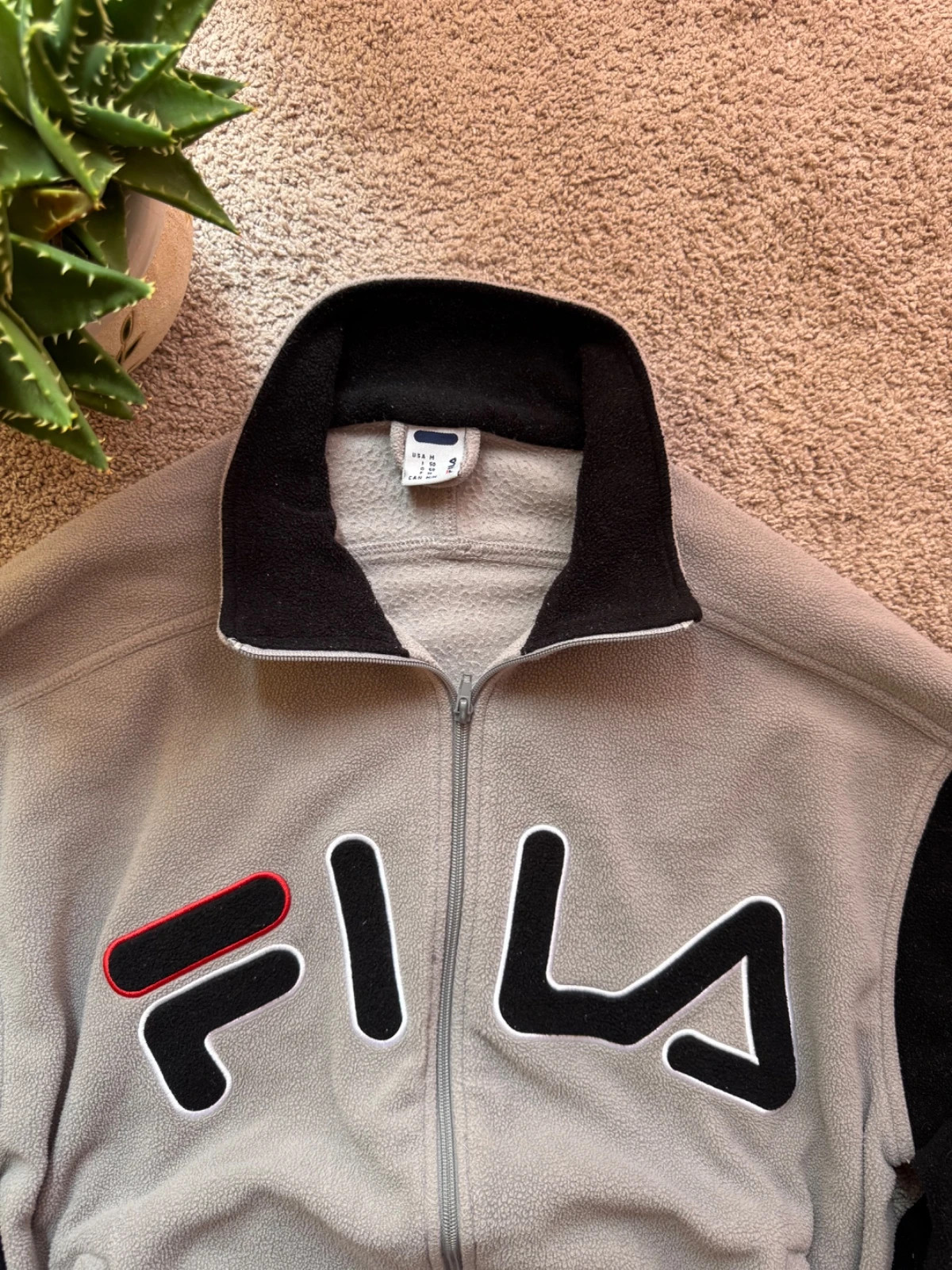 Original FILA Vintage Fleece Jacket - 90s Streetwear Grail – FILA – taille M 4
