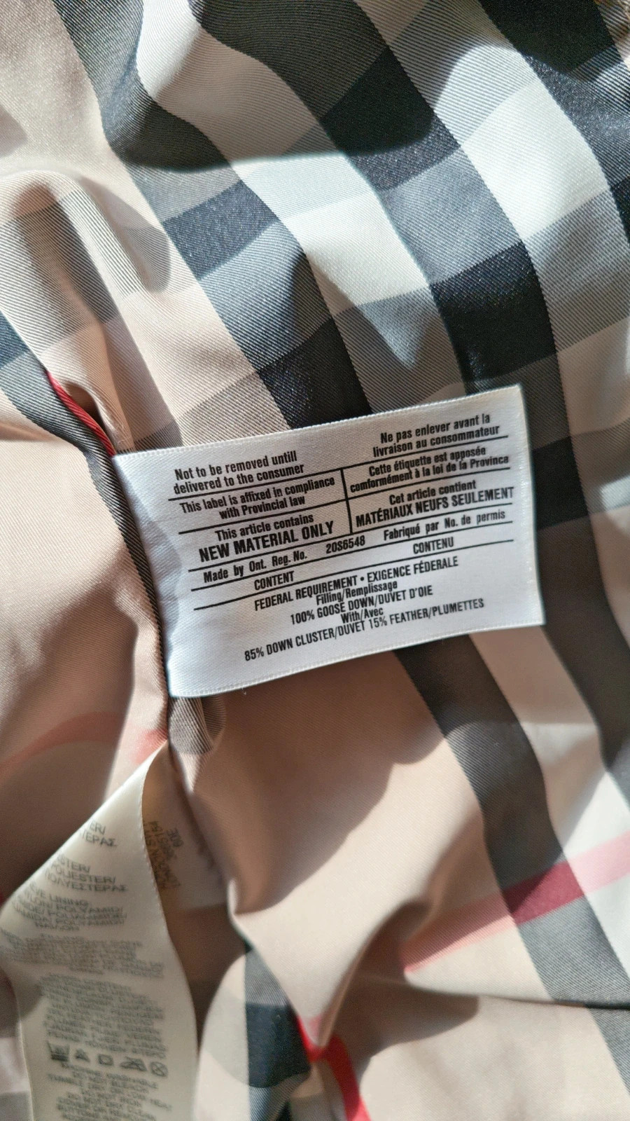 Doudoune Burberry – Burberry – taille M / 38 / 10 3