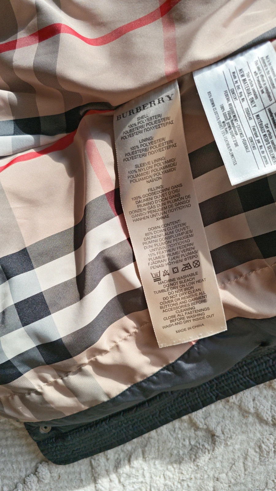Doudoune Burberry – Burberry – taille M / 38 / 10 4