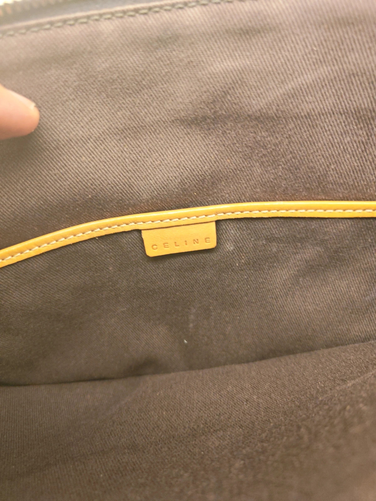 Sac Celine Cabas Horizontal en cuir – CELINE 3