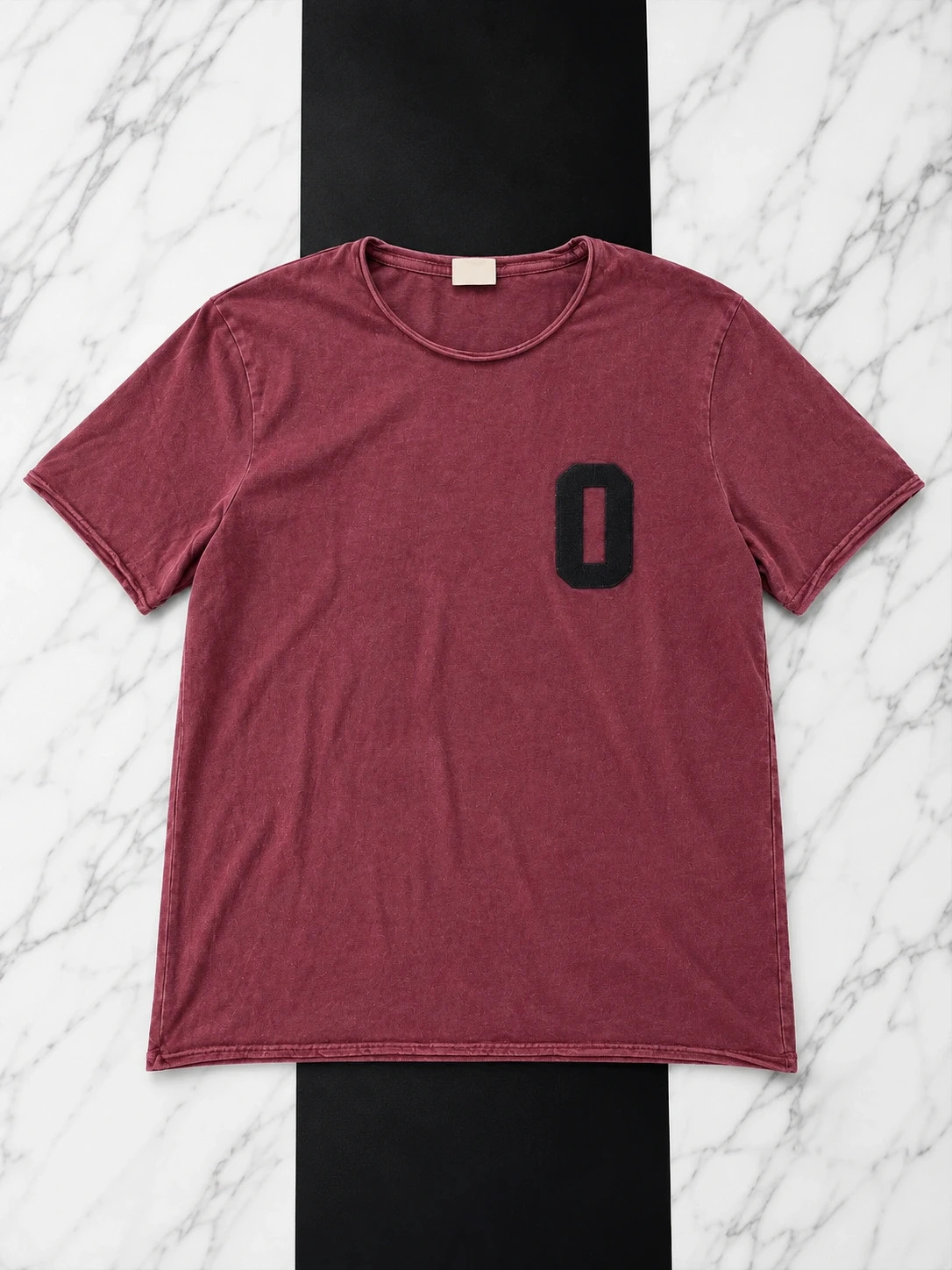 T-shirt Jack & Jones Homme – Bordeaux effet vintage – 01 au dos – Taille M – Jack & Jones – taille M 2