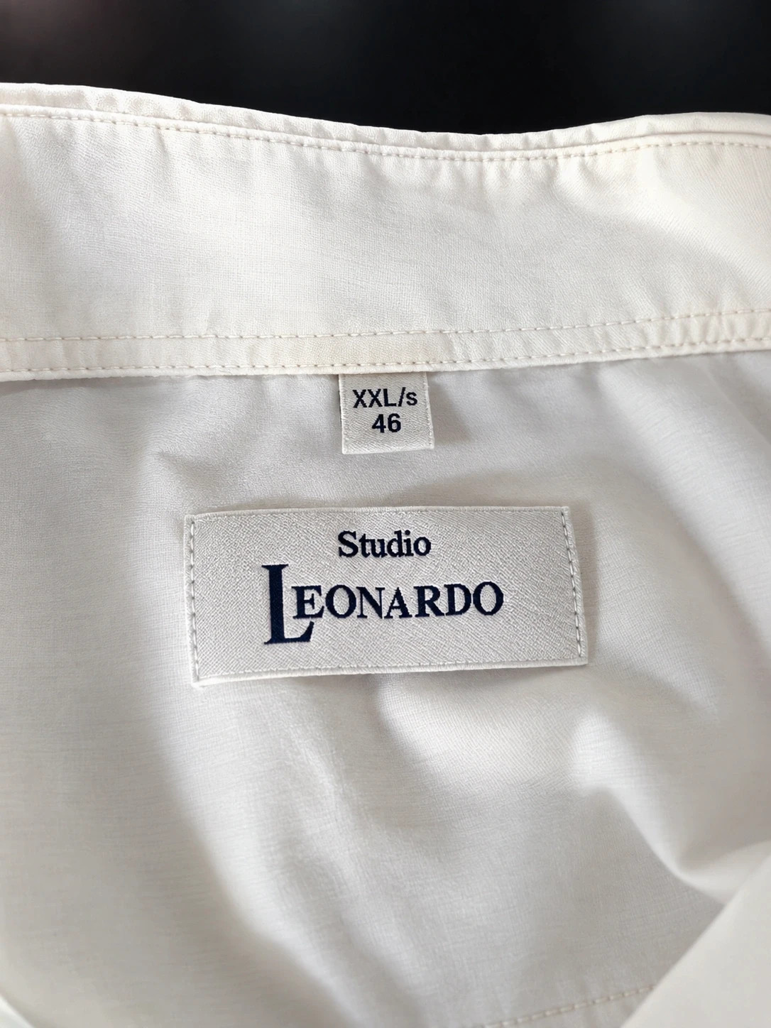 Chemise blanche Studio Leonardo – Homme – XXL / 46 – marque indépendante – taille XXL 4