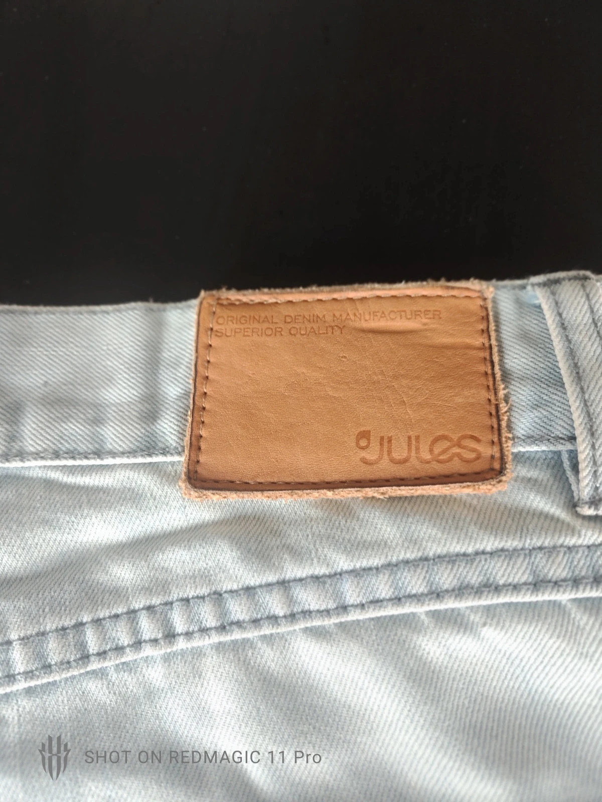 Jean JULES Straight bleu clair W27 L34 – Coupe droite. – Jules – taille W27 | FR 36 3