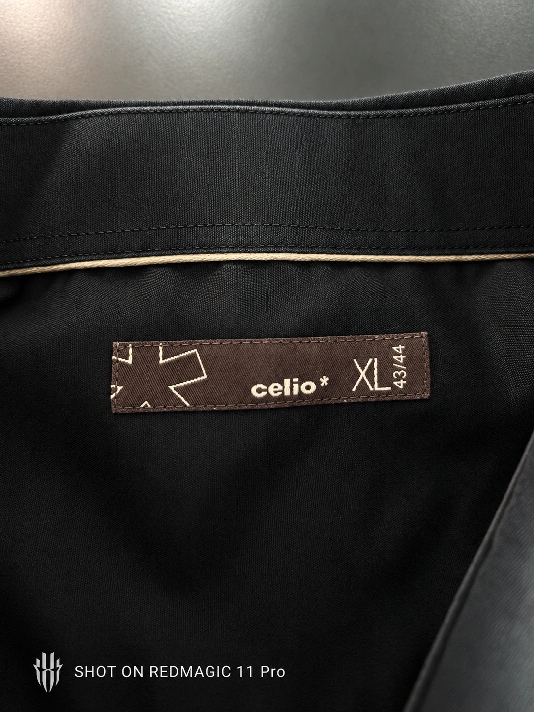 Chemise Celio Homme noire – Taille XL / 43-44 – Celio – taille XL 3