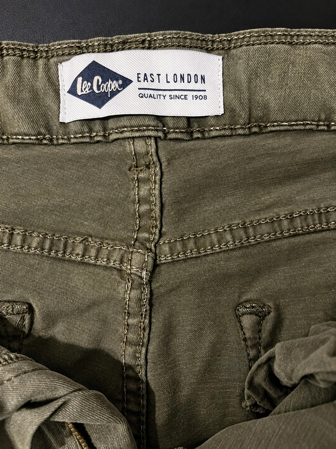 Jean Lee Cooper homme – W31 L32 – kaki / vert olive – Lee Cooper – taille W31 | FR 40 3
