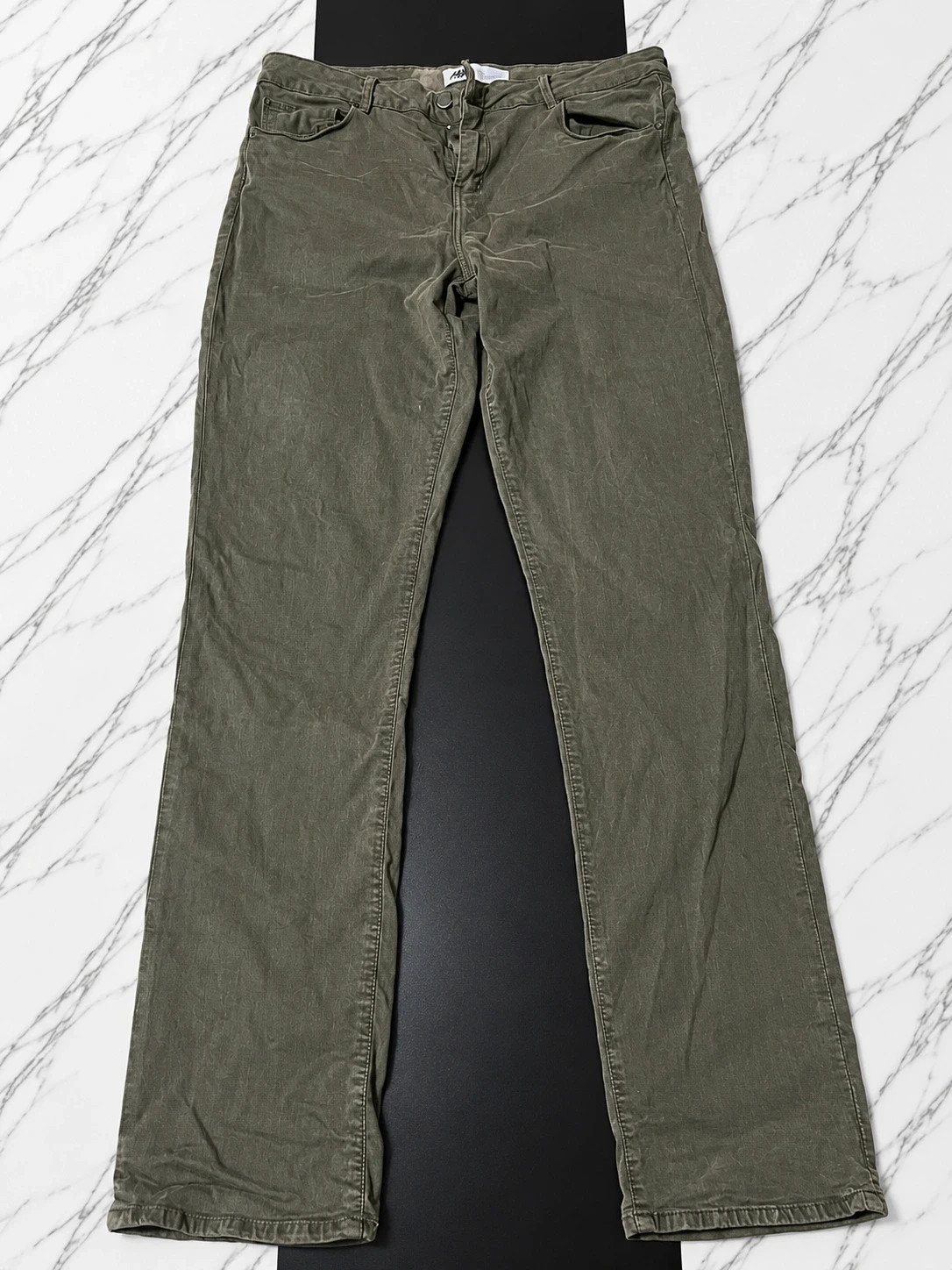 Jean Lee Cooper homme – W31 L32 – kaki / vert olive