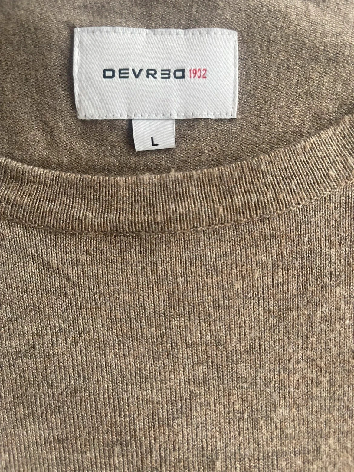 Pull DEVRED 1902 – Marron taupe – Taille L – Devred – taille L 4