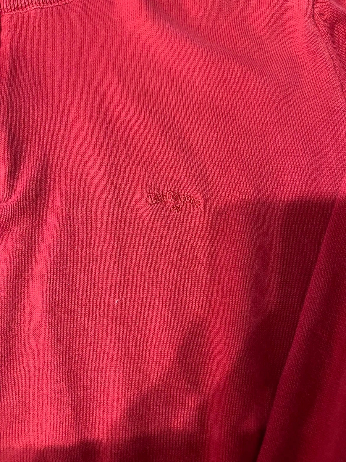 Pull Lee Cooper rouge col zippé – Taille L – 100 % coton – Lee Cooper – taille L 5