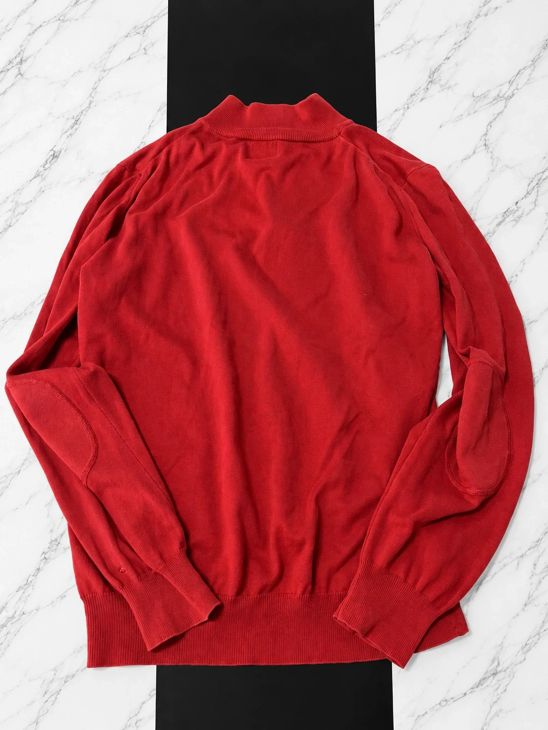Pull Lee Cooper rouge col zippé – Taille L – 100 % coton – Lee Cooper – taille L 2