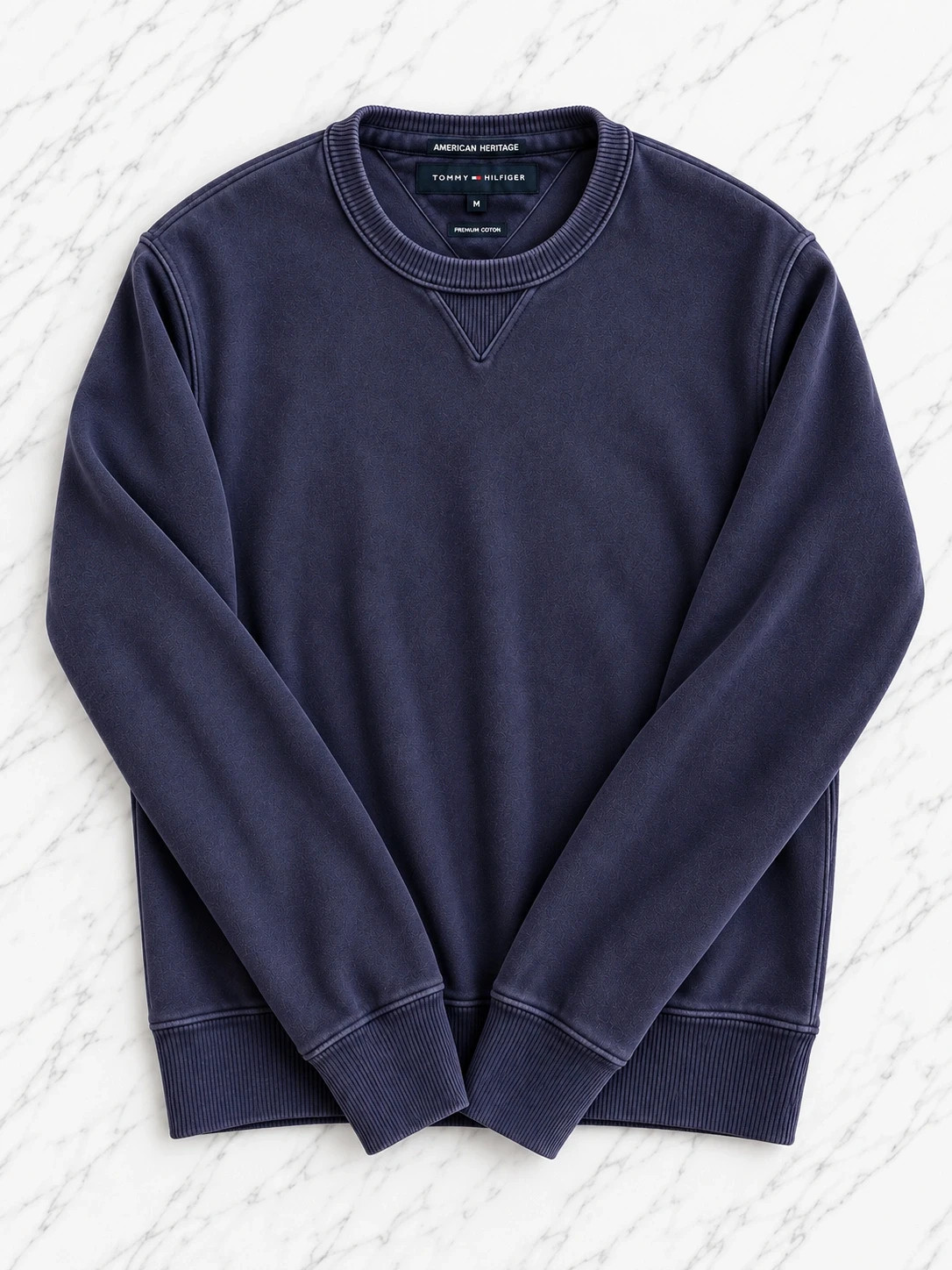 Pull Tommy Hilfiger American Heritage – Premium Cotton – Taille M – Tommy Hilfiger – taille M 3