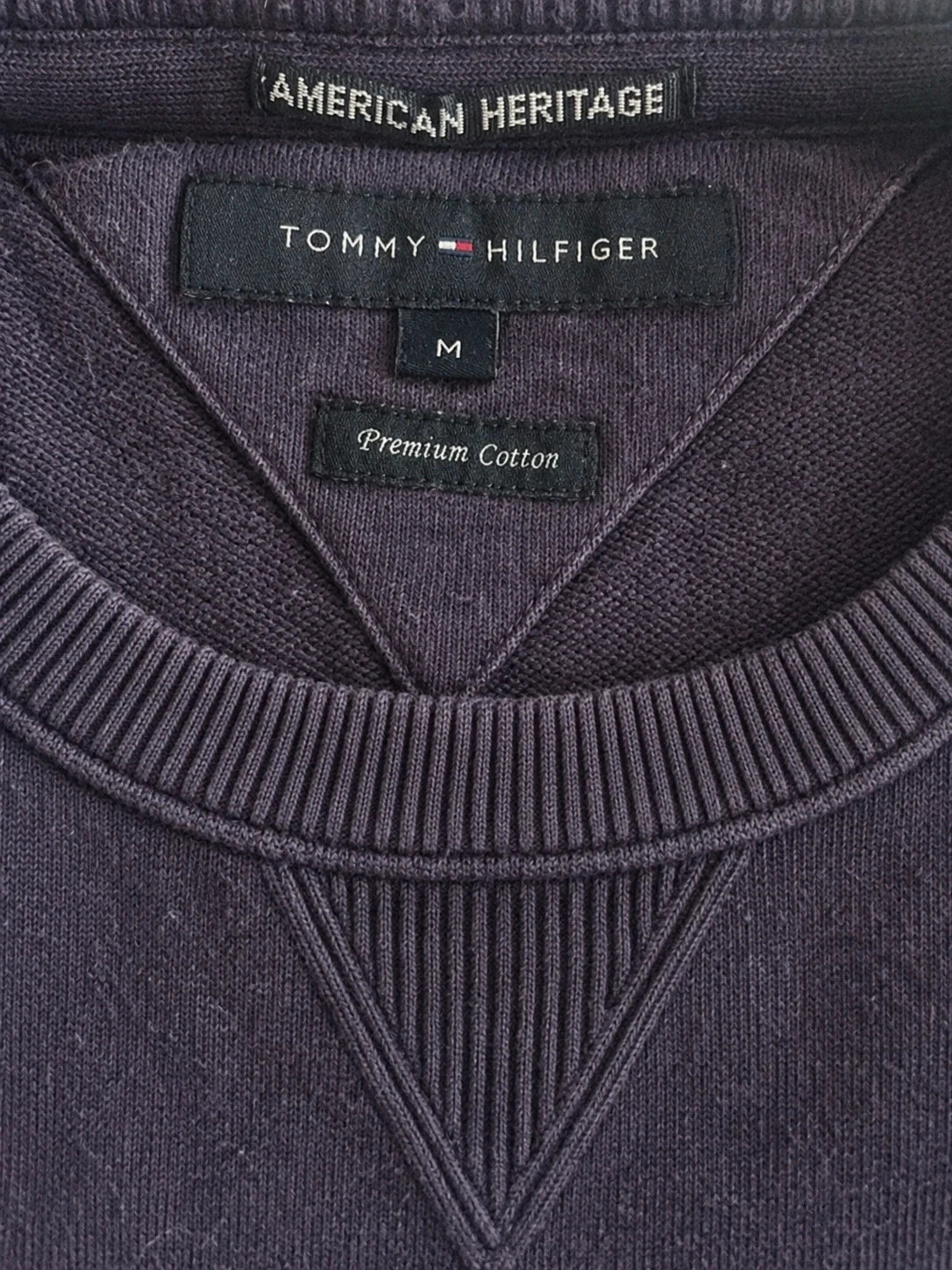 Pull Tommy Hilfiger American Heritage – Premium Cotton – Taille M – Tommy Hilfiger – taille M 5