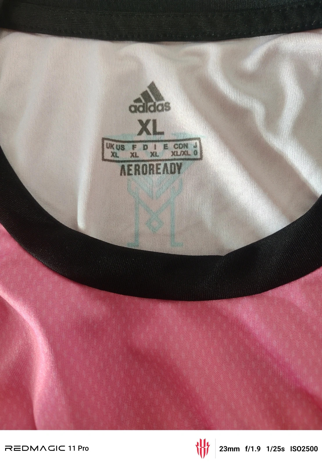 Maillot Messi 10 – Inter Miami – Rose – Taille XL – adidas – taille XL 3