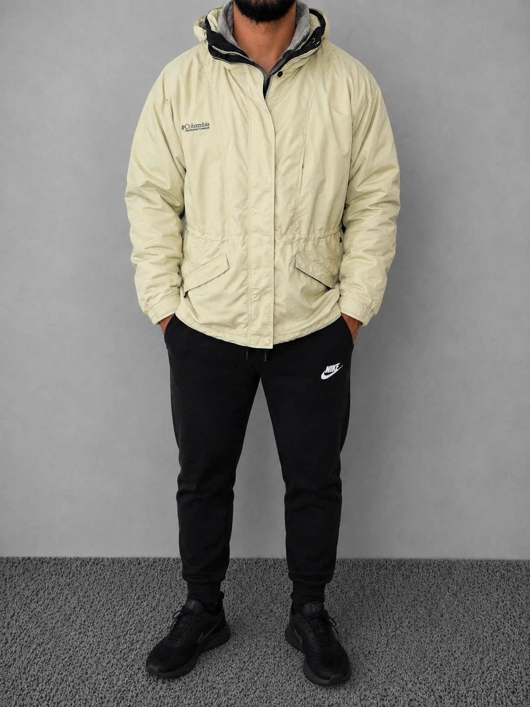 Veste Columbia Sportswear vintage – doublée polaire – Unisexe – Taille XL