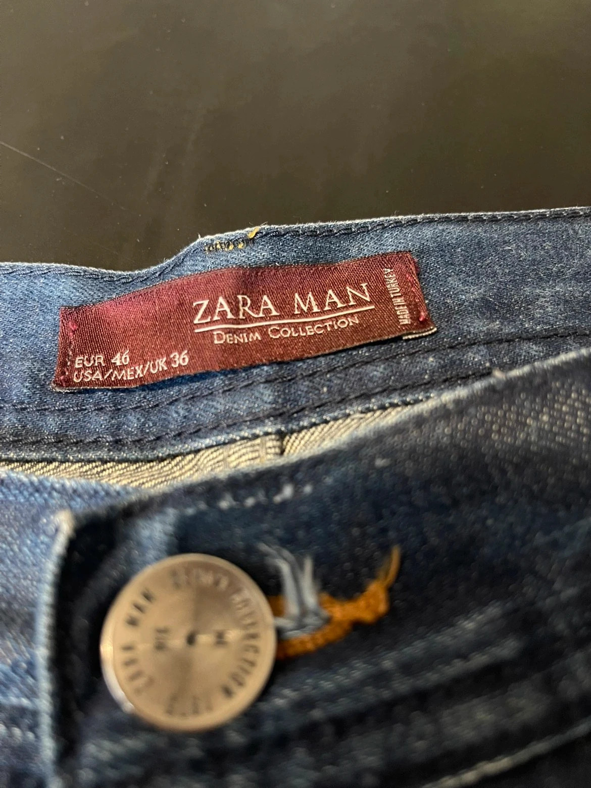 Jean Zara Man Denim Collection – Bleu délavé – Taille 46 – Zara Man – taille W36 | FR 46 3