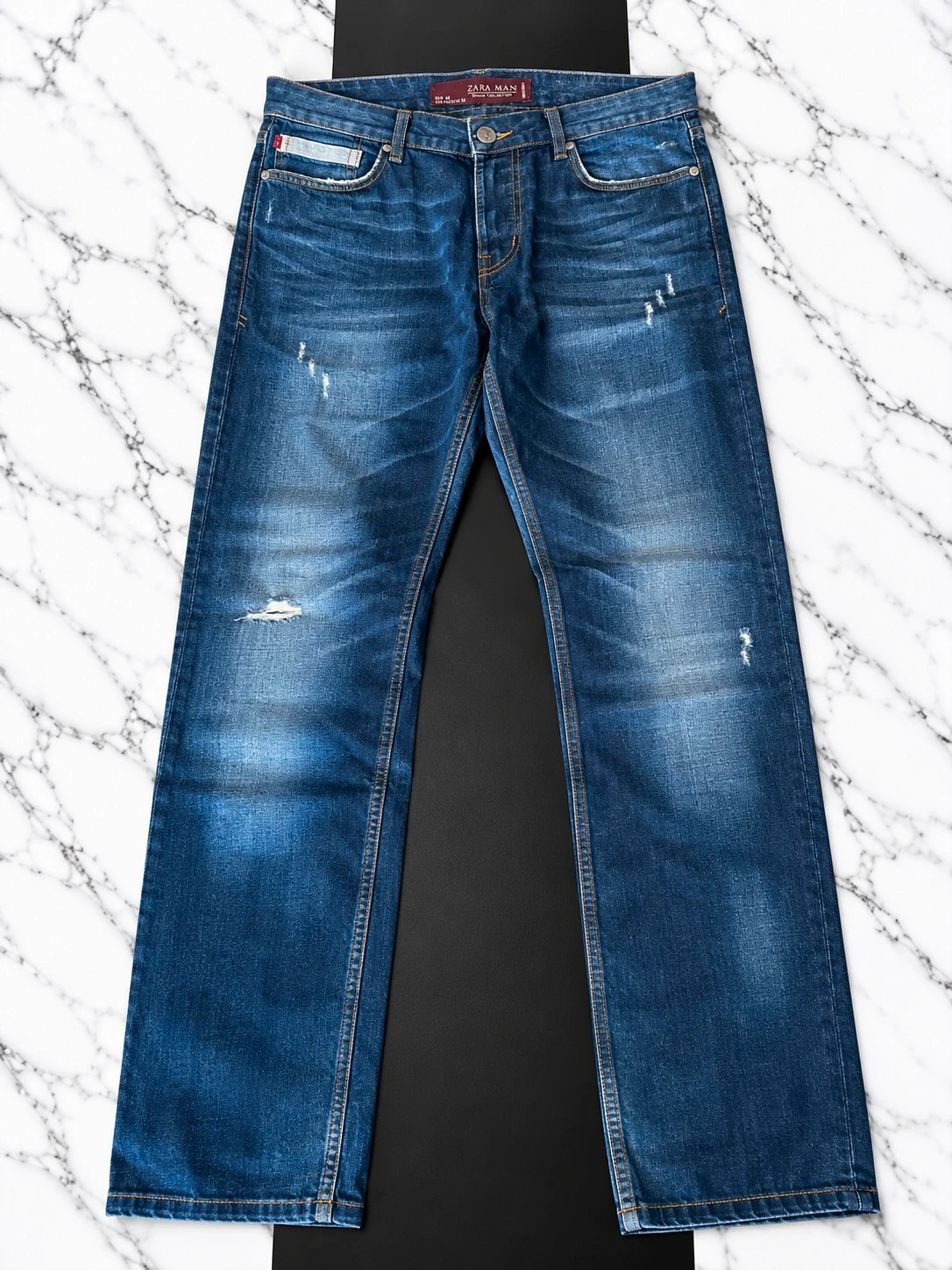 Jean Zara Man Denim Collection – Bleu délavé – Taille 46 – Zara Man – taille W36 | FR 46 2
