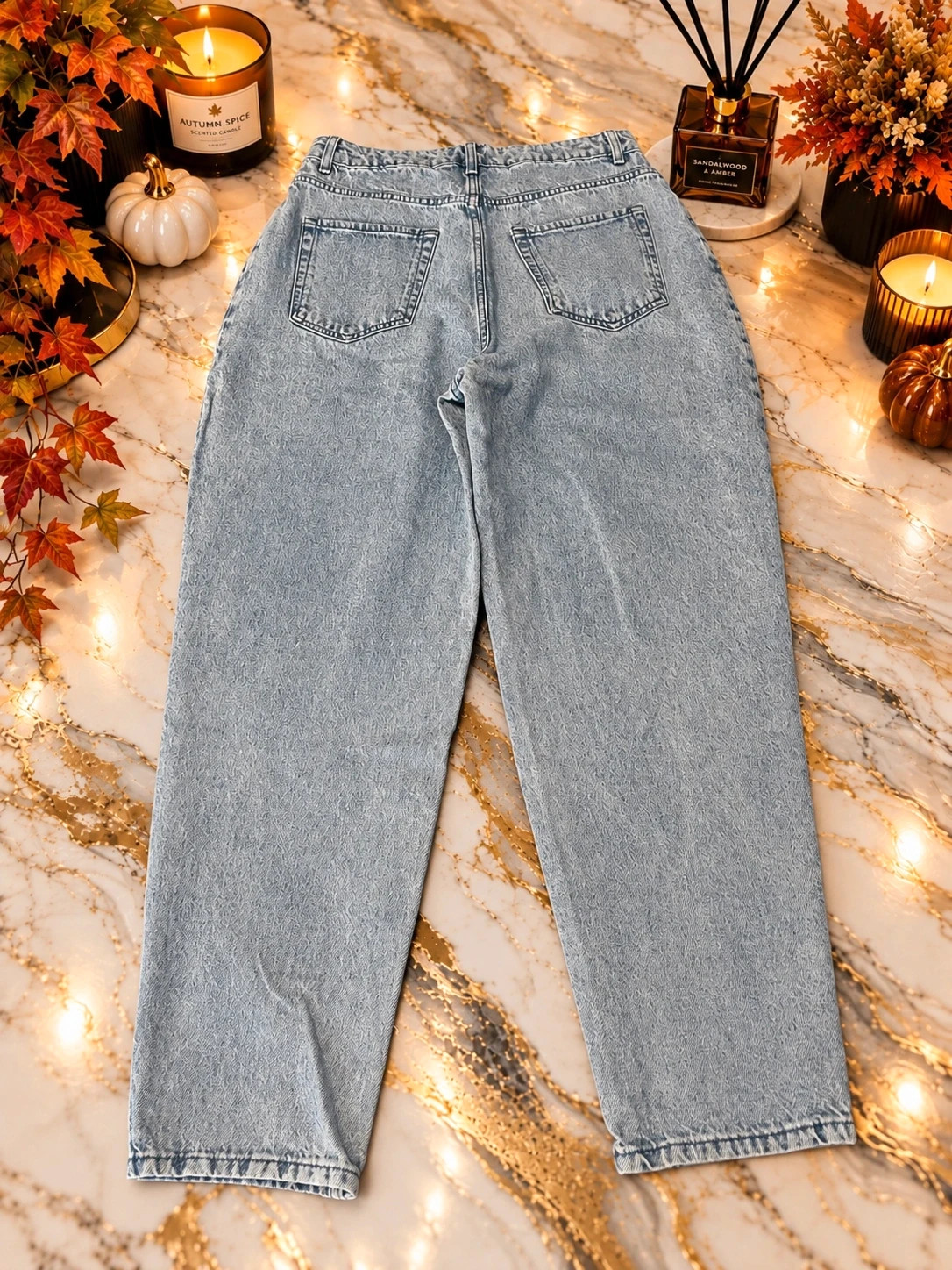 Jean KIABI bleu délavé coupe large – Taille 42 – Kiabi – taille XL / 42 / 14 2