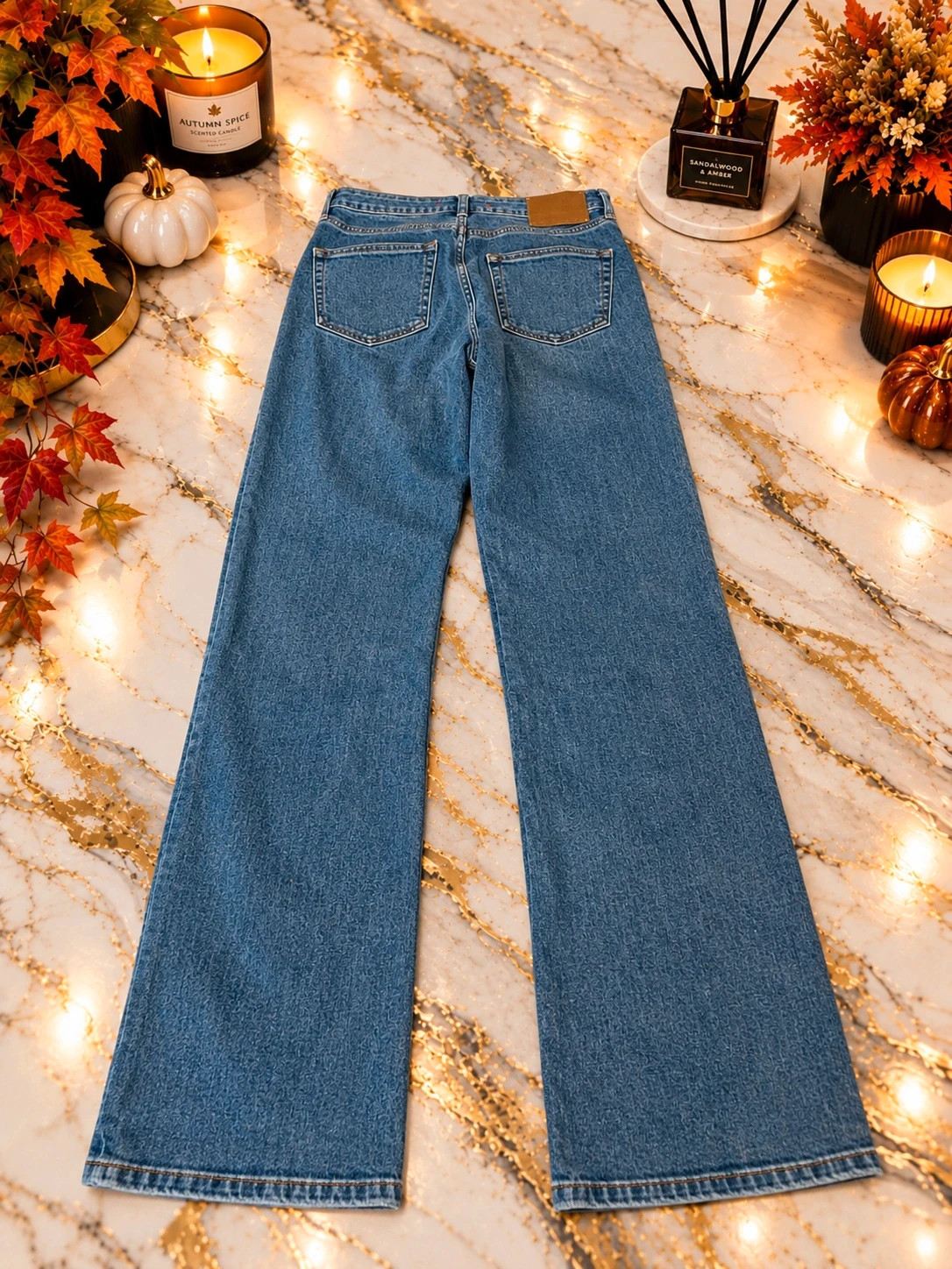 Jean Zara femme bleu coupe large – Taille 48 – Zara – taille 4XL / 48 / 20 2