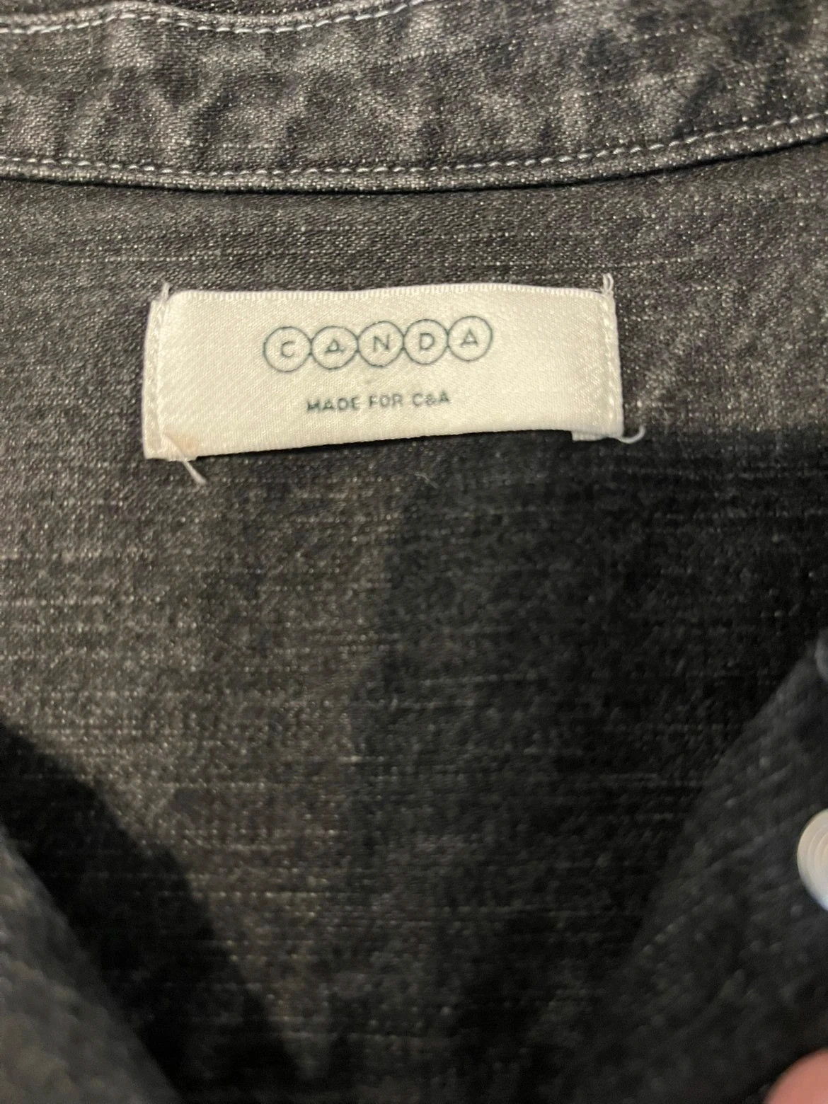 Veste en jean gris Canda C&A – Taille 44 – C&A – taille XXL / 44 / 16 3