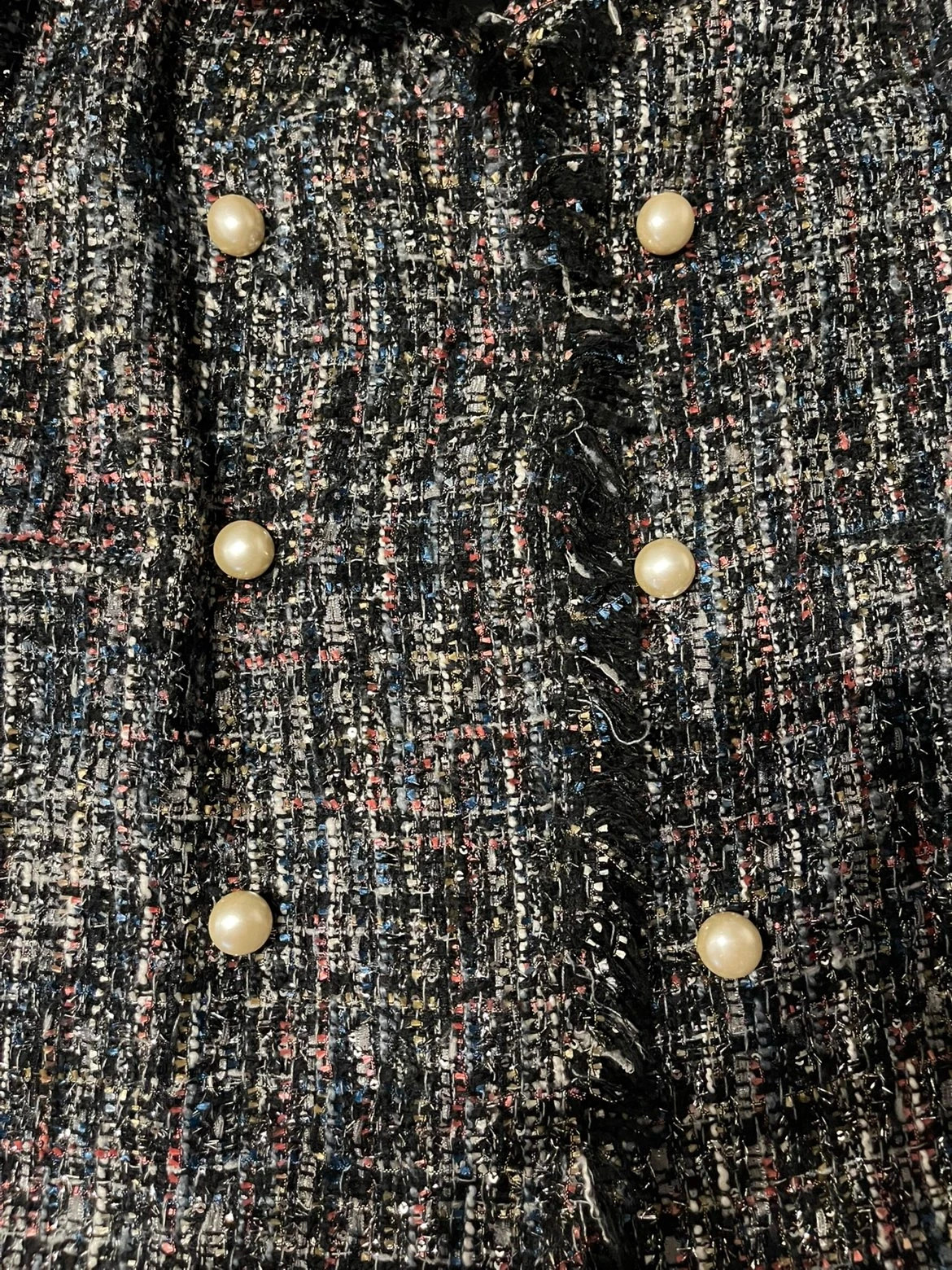 Manteau long Zara Woman en tweed – Taille L – Zara Woman – taille L / 40 / 12 5