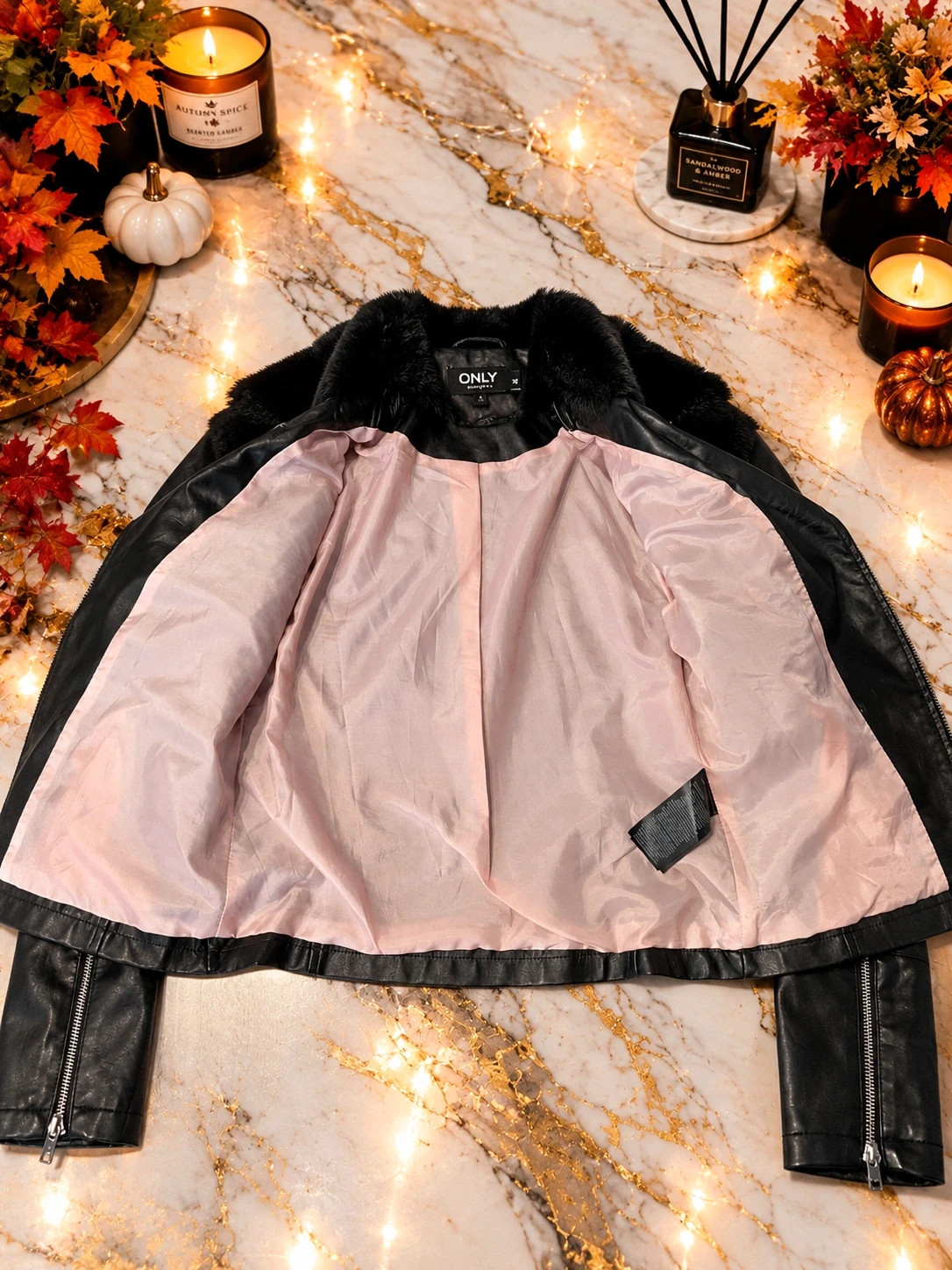 Veste perfecto ONLY noire – Taille 36 – ONLY – taille S / 36 / 8 2