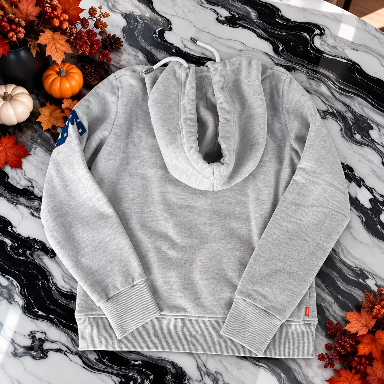 Sweat à capuche Superdry Heritage 1954 gris – Taille EU 38 – Superdry – taille M 2