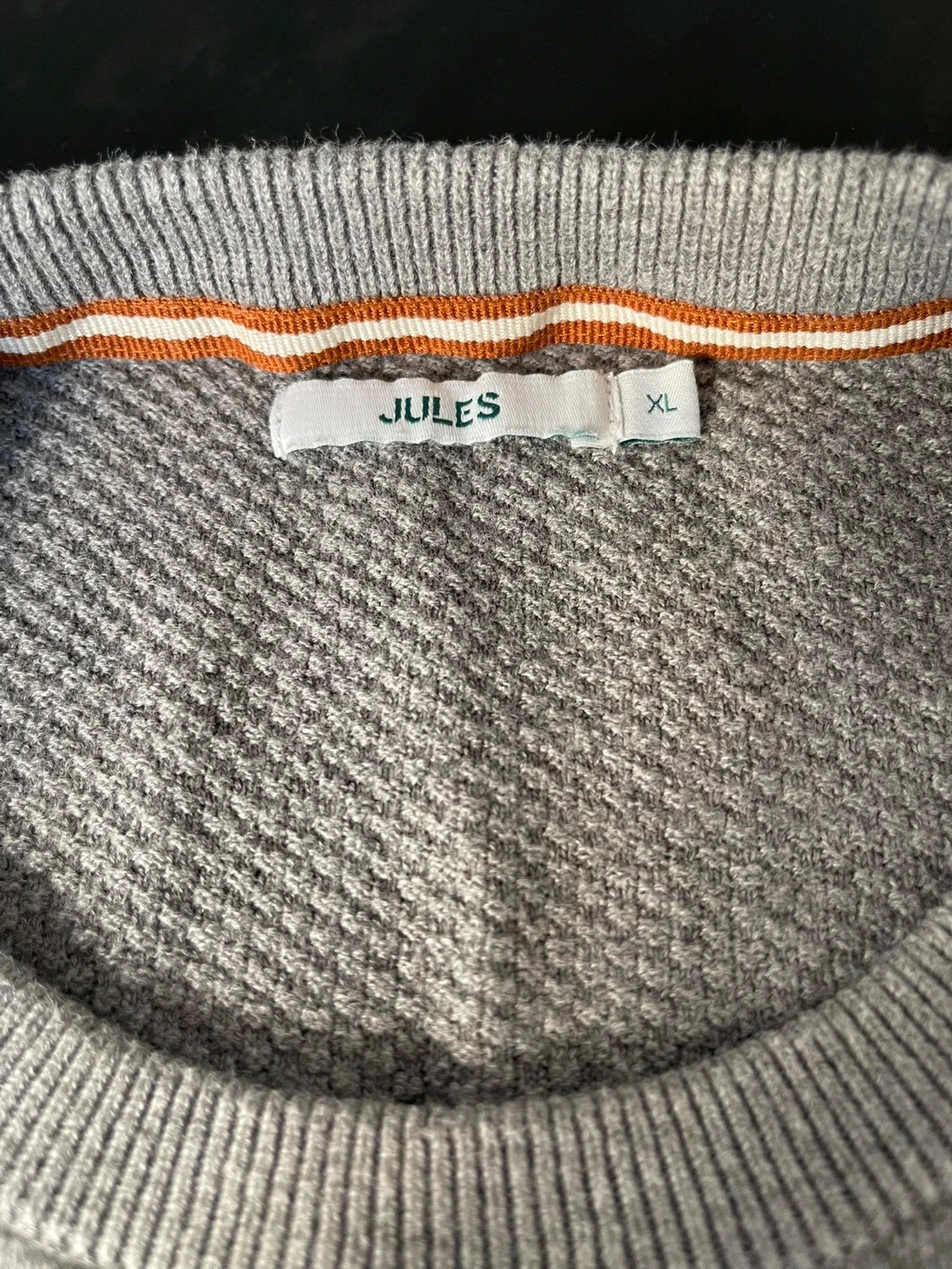 Pull JULES gris chiné – Taille XL – Jules – taille XL 3