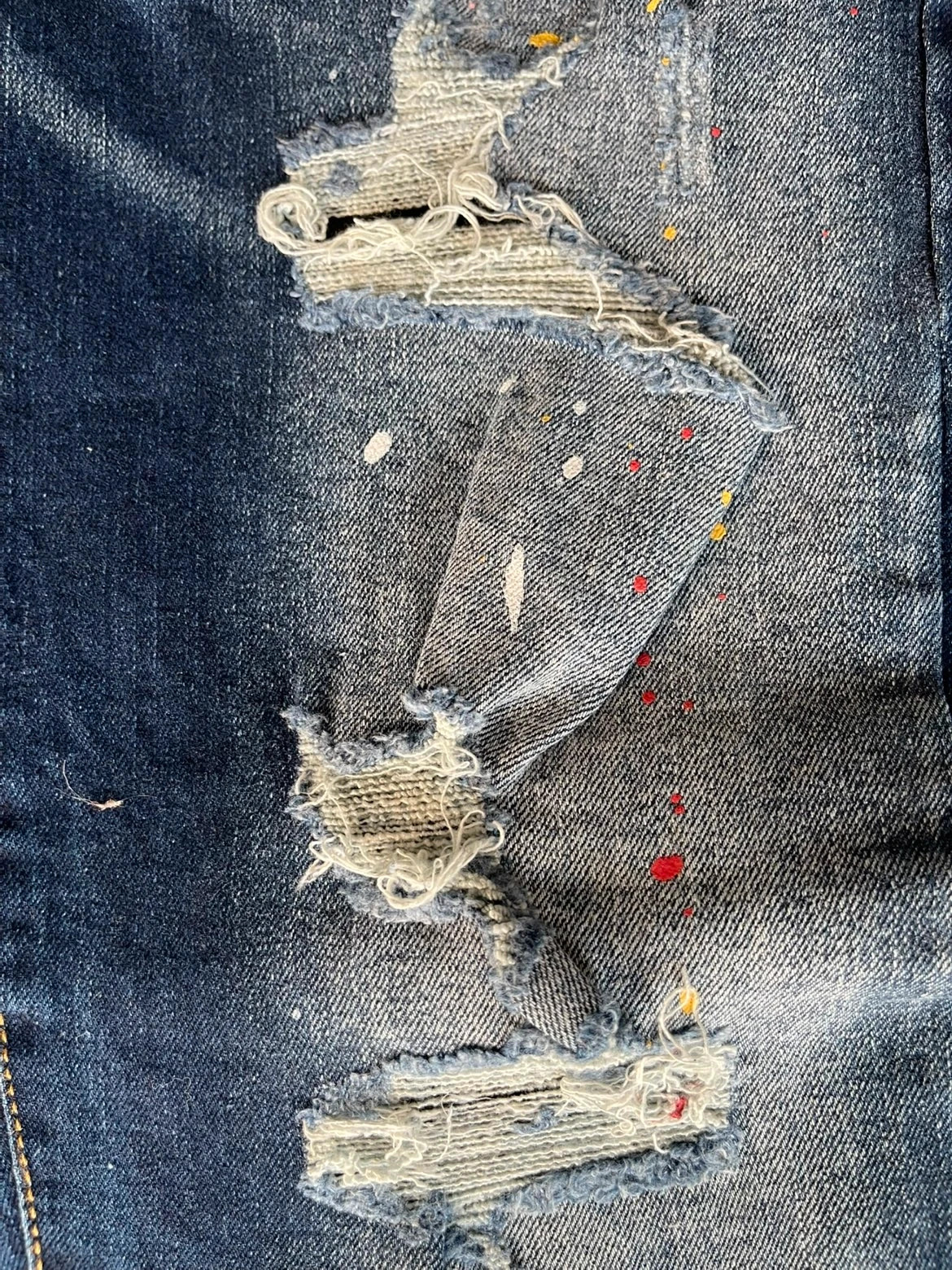Jean Dsquared2 Slim bleu délavé destroy – Taille 52 – Dsquared2 – taille XL 5