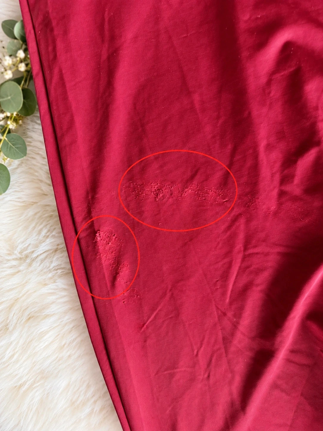 Robe longue Zara rouge bordeaux satinée – Taille L – Élégante et évasée – Zara – taille L / 40 / 12 4