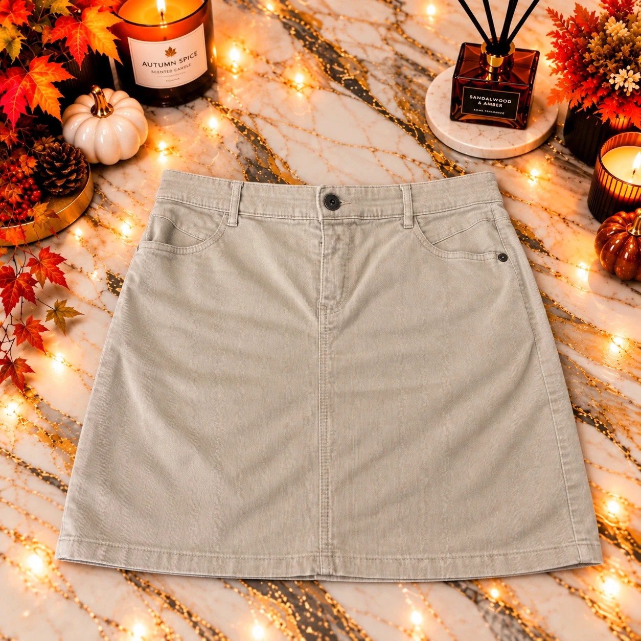 Jupe en jean Yessica C&A beige – Femme |Taille 44