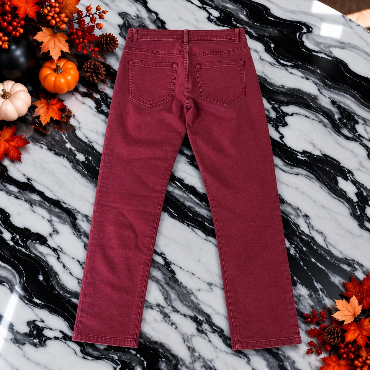 Jean Esmara bordeaux Super Skinny Fit – Taille 42 – Esmara – taille XL / 42 / 14 3