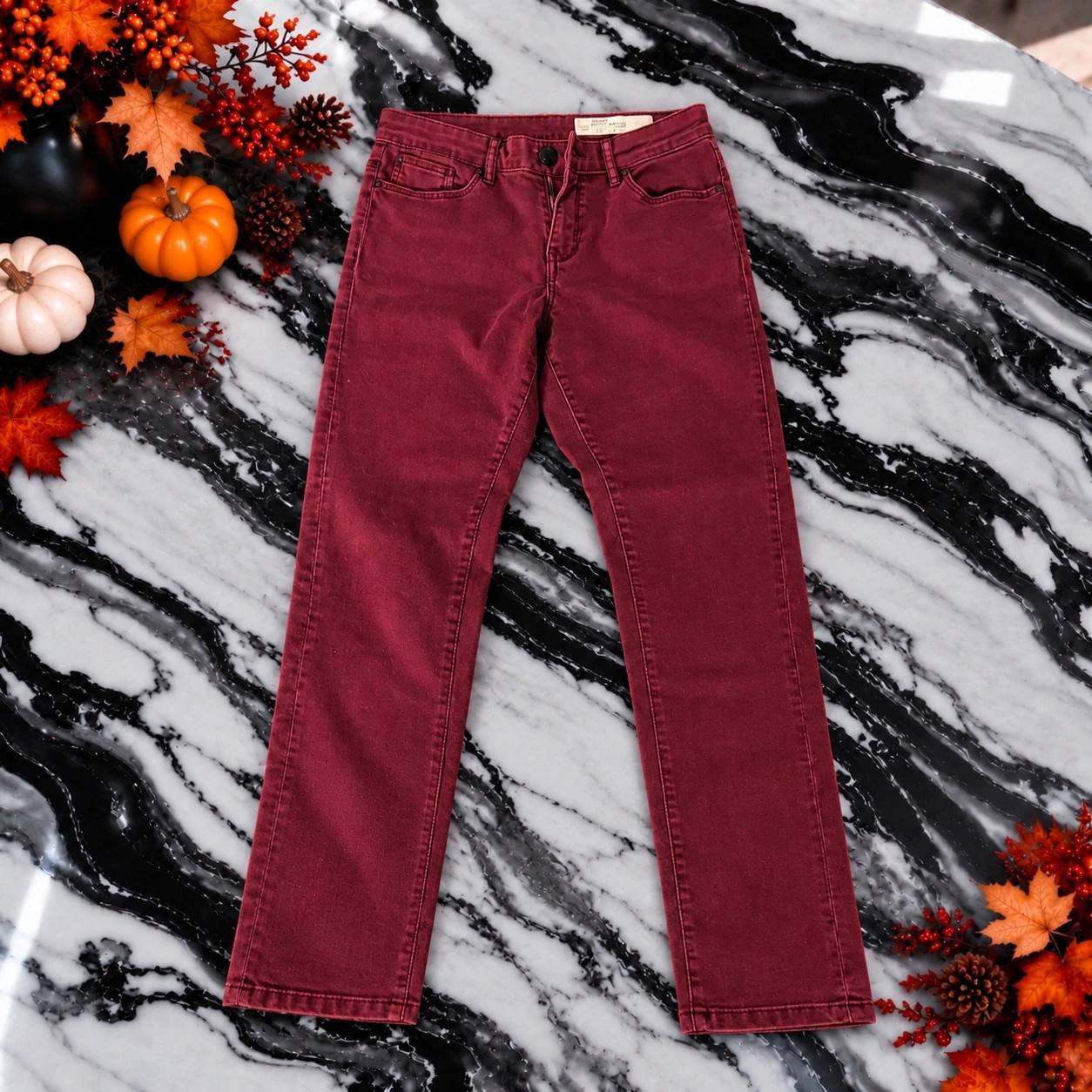 Jean Esmara bordeaux Super Skinny Fit – Taille 42