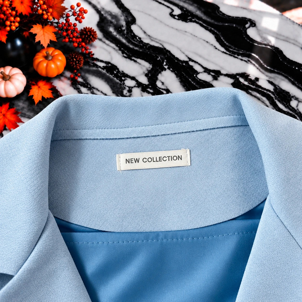 Veste perfecto femme bleu ciel – Taille L – New Collection – taille L / 40 / 12 4