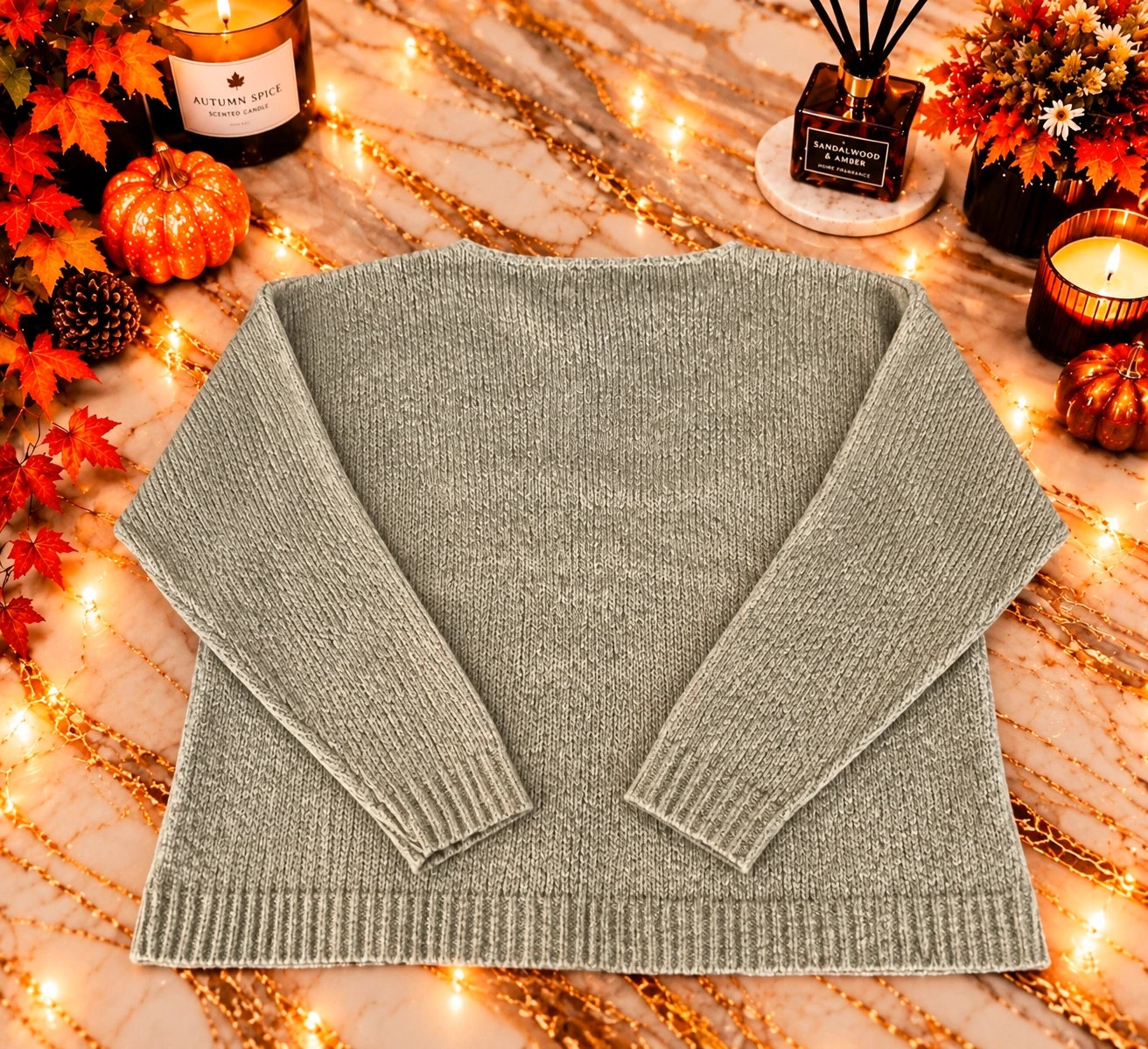 Pull femme Daniel Amaury vert sauge – Taille L – Damart – taille L / 40 / 12 3