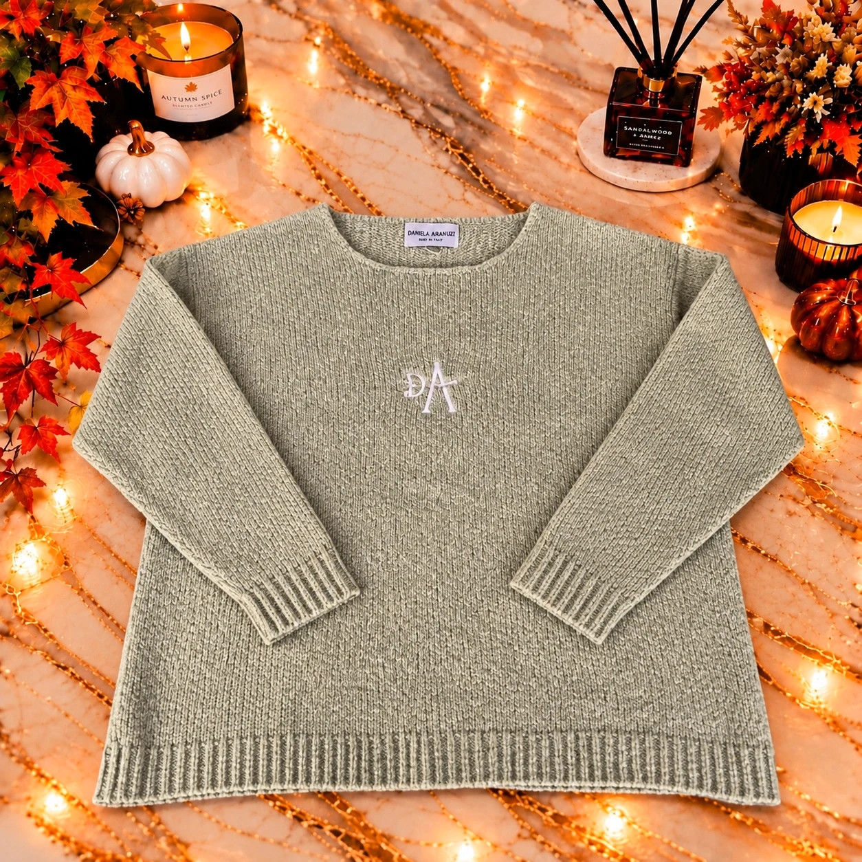 Pull femme Daniel Amaury vert sauge – Taille L