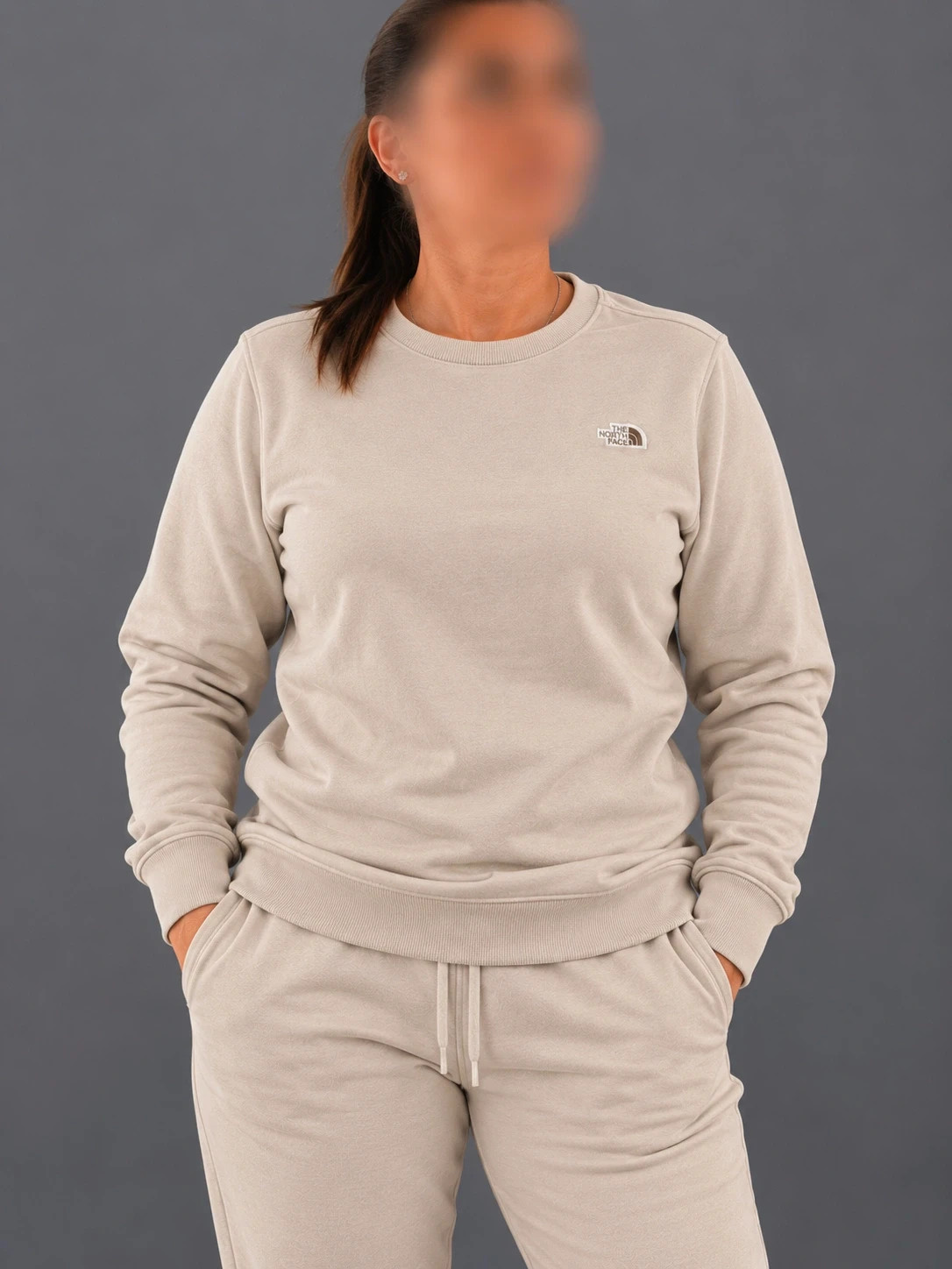 Sweat The North Face beige – Femme Taille M