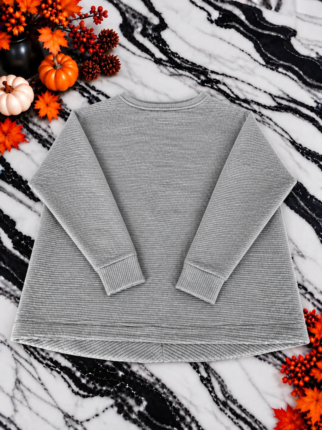 Pull Yessica gris côtelé – Taille M – Yessica – taille M / 38 / 10 2