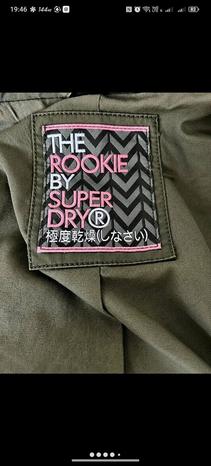 Veste Superdry Rookie kaki style militaire Taille M | 38 – Superdry – taille M / 38 / 10 3